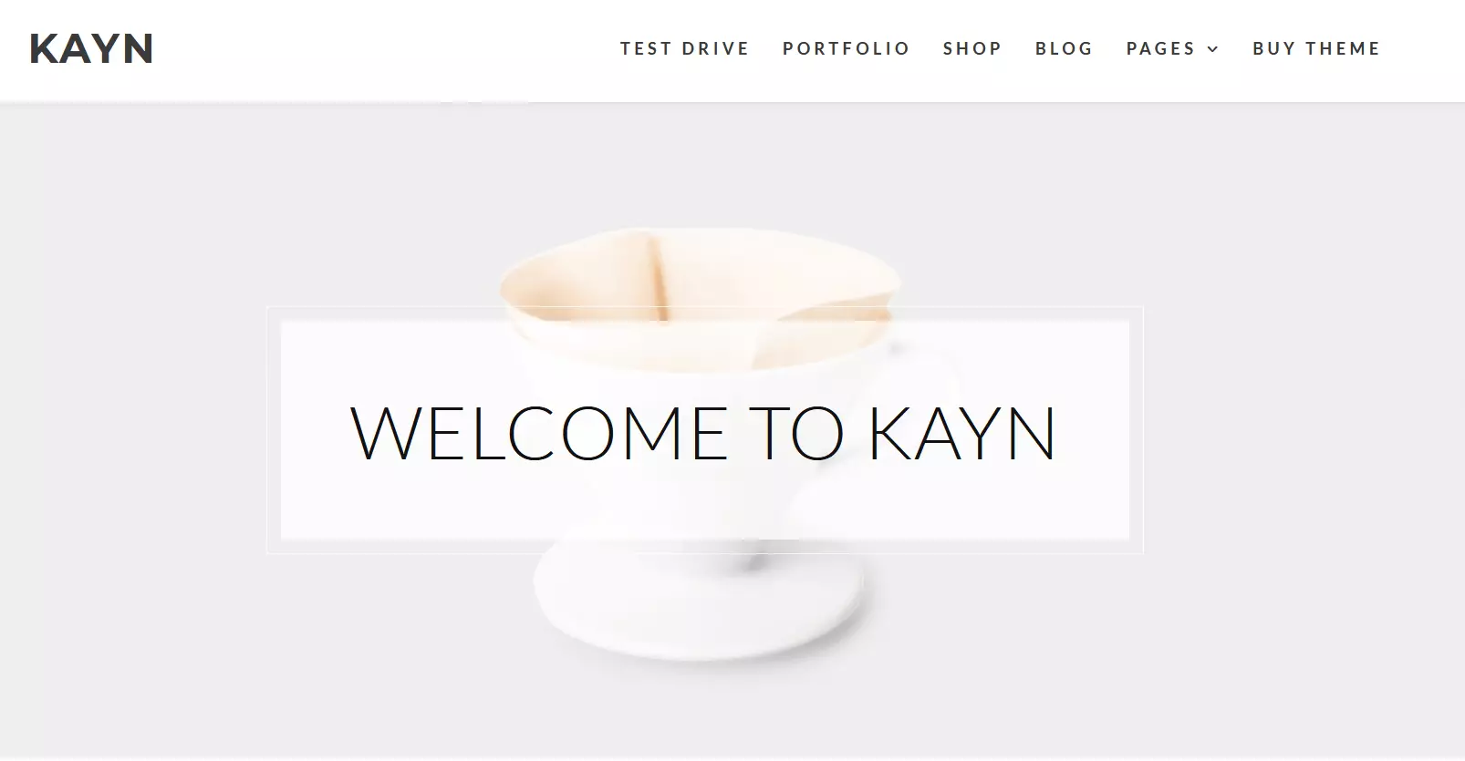 Imagen: Plantilla Kayn de WordPress hecha por WP-Royal